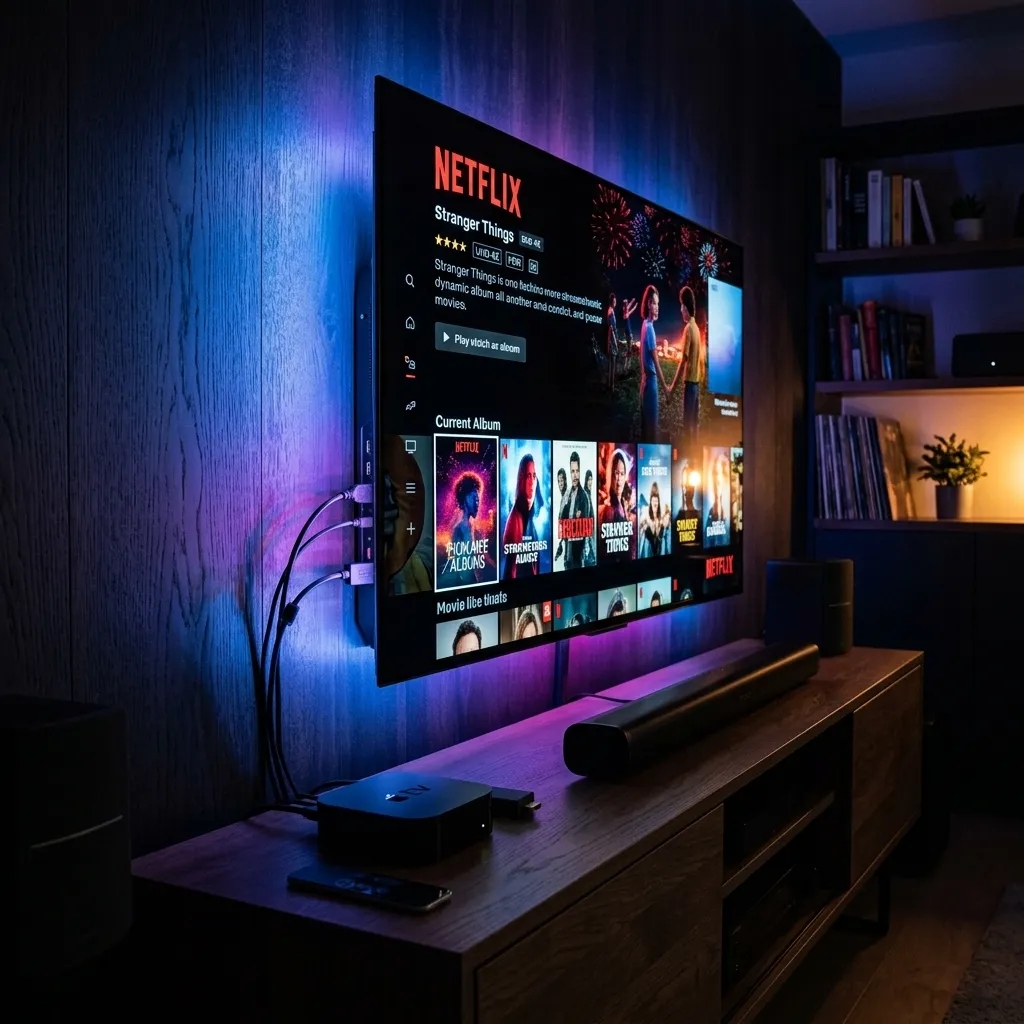 Smarters Pro responsive layout on multiple TVs